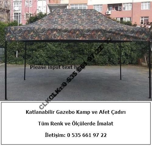 CLK 3x4,5 Gazebo Katlanır Kamp Karavan Çadırı İmalatı Satışı 1 - Image 13